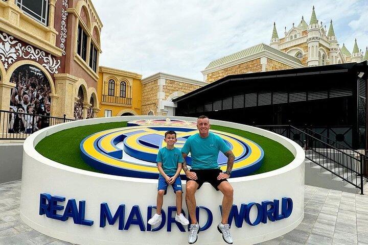 Billet pour le Real Madrid World Park avec transfert en option