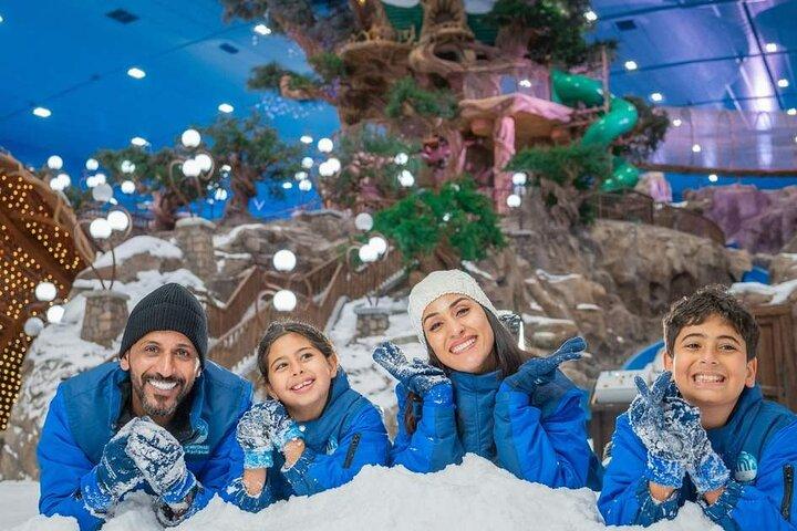 Billet d'entrée au Snow Park d'Abu Dhabi
