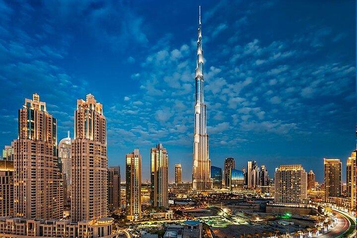 Visite de la ville de Dubaï avec safari dans le désert et dîner barbecue