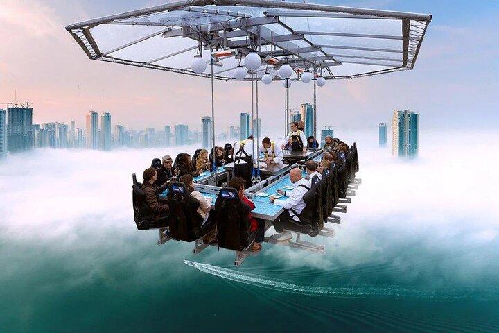 Dîner au Sky Dubai avec transferts privés en option