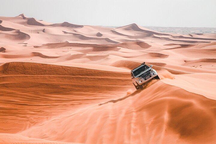 Safari privé dans le désert le matin et quad en option