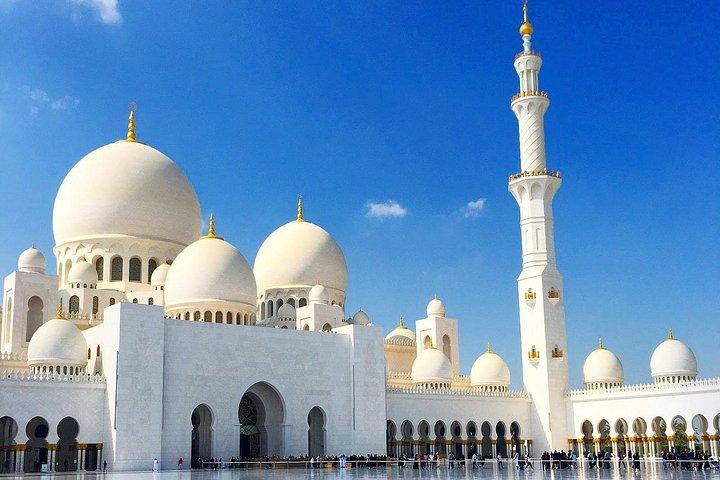 Grande Mosquée d'Abu Dhabi, Emirates Palace et Marina Mall