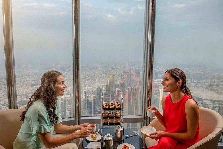 Dubaï Billets Burj Khalifa 124e étage avec salle à manger sur le toit