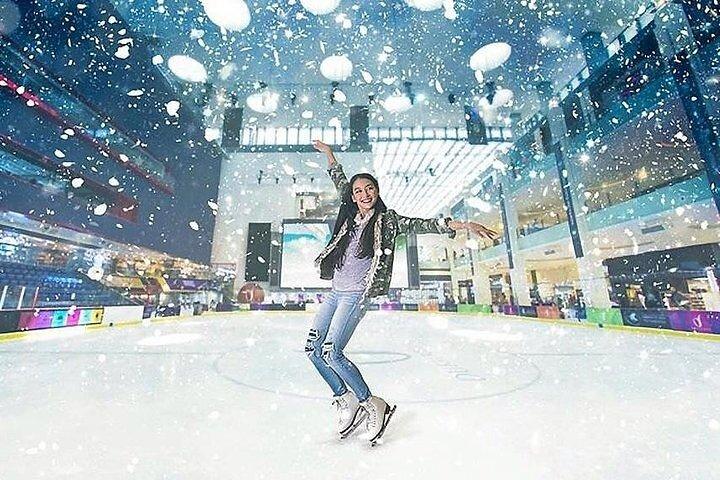 Expériences à la patinoire de Dubaï