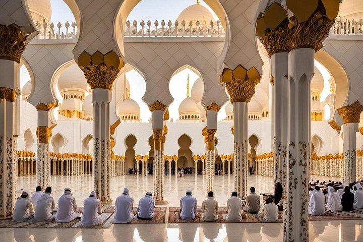 Visite spéciale de la grande mosquée Sheikh Zayed