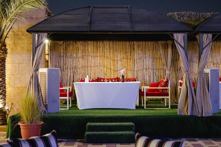 Gazebo Platinum Desert Safari avec transfert privé