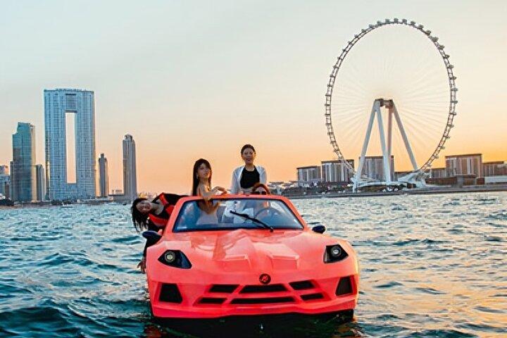 Tour en voiture à réaction de Dubaï une heure privée
