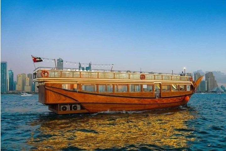 Croisière dîner dans la marina de Dubaï avec visite de la ville de Dubaï, forfait en 1 jour