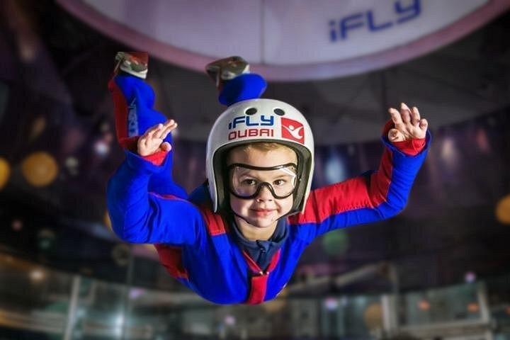 Expérience de parachutisme en salle iFly Dubai