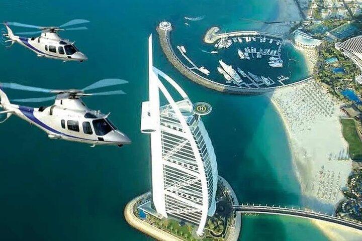 Promenade en hélicoptère Dubaï