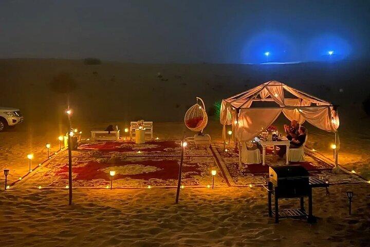 Dubaï Desert Private Safari Setup