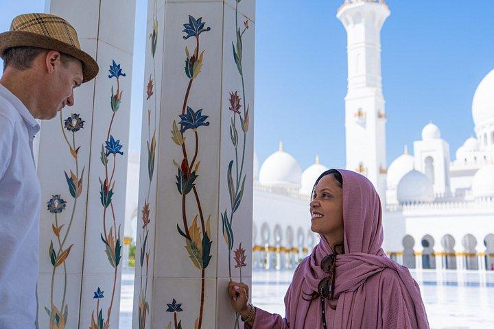 Majestic Saadiyat : visite privée d'Abu Dhabi avec la Grande Mosquée