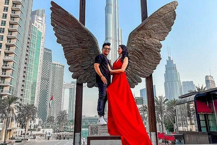 Visite vidéo de la robe volante de Dubaï
