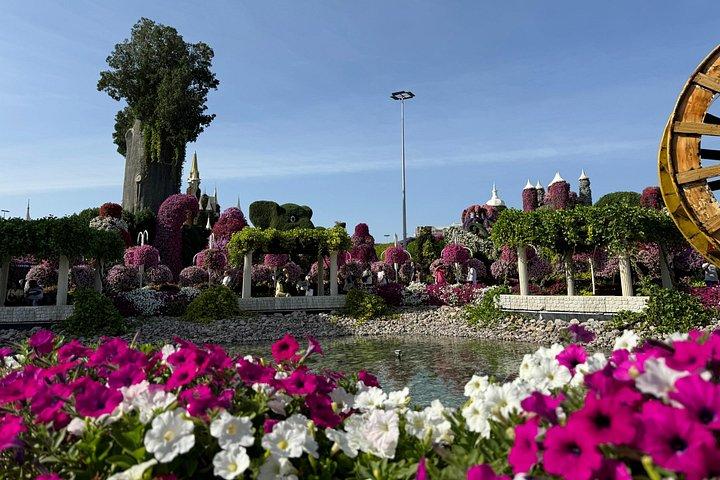 Visite du jardin miracle de Dubaï avec transfert aller-retour