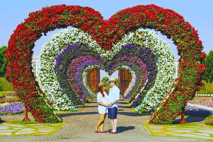 Billet d'entrée Dubaï Miracle Garden avec transferts privés