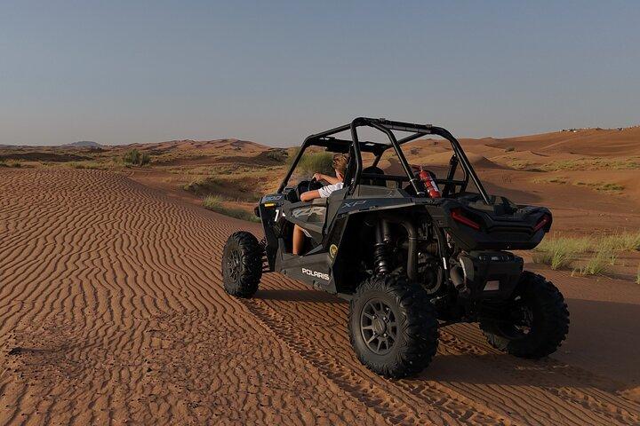 Dubaï: Dune Buggy Safari et promenade à dos de chameau avec transport