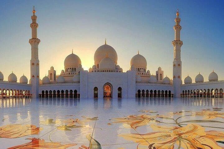 Shaikh Zayed Grande Mosquée Abu-Dhabi Tour pick-up De Dubaï