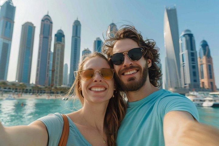 Excursion d'une demi-journée à Dubaï avec dégustation de plats locaux