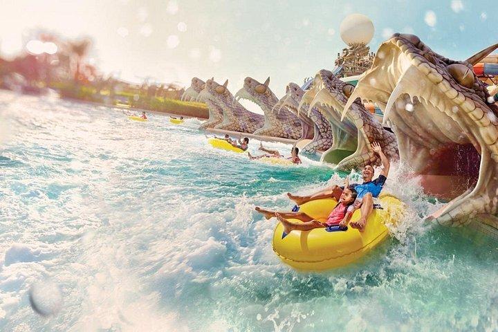 Yas Water world Abu Dhabi avec prise en charge et dépôt en option