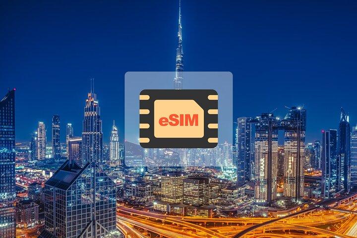 Plan de données eSIM 4G/5G pour les Émirats arabes unis Saoudite Qatar Koweït Égypte Israël