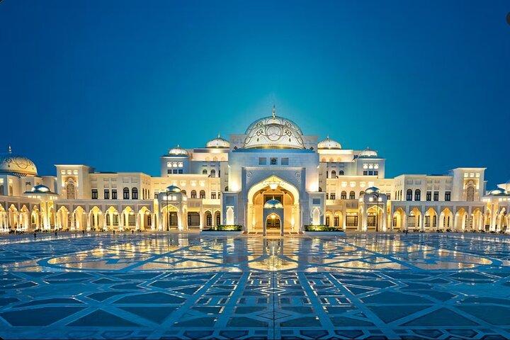 Visite de la ville d'Abou Dabi avec Qasr Al Watan et la mosquée Sheikh Zayed