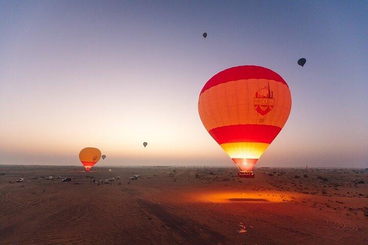 Montgolfière Dubaï avec petit déjeuner et transport gratuit