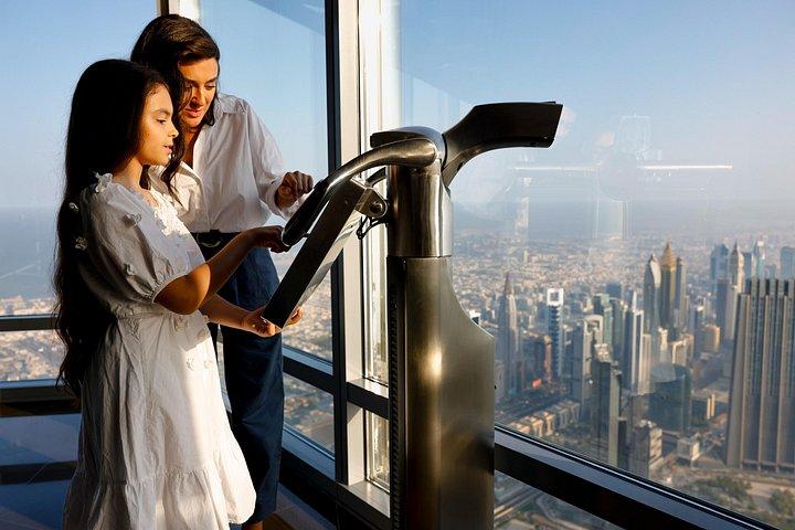 Burj Khalifa 124+125 & Dubai Aquarium