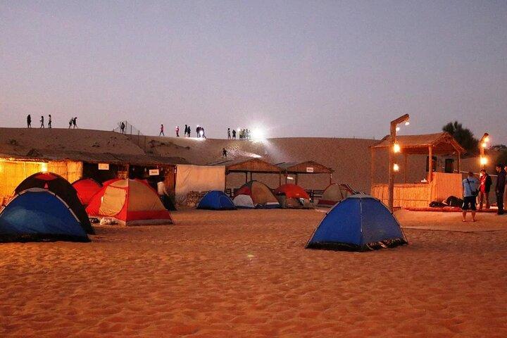 Dune Bashing, Dîner barbecue et spectacles en direct