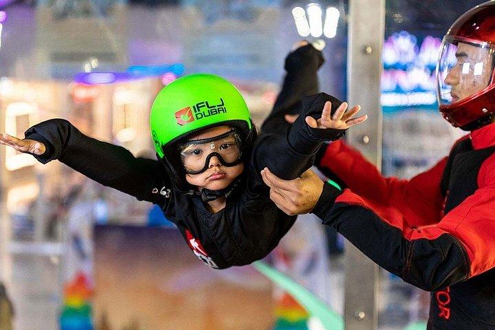 Expérience de parachutisme en salle à iFly Dubai