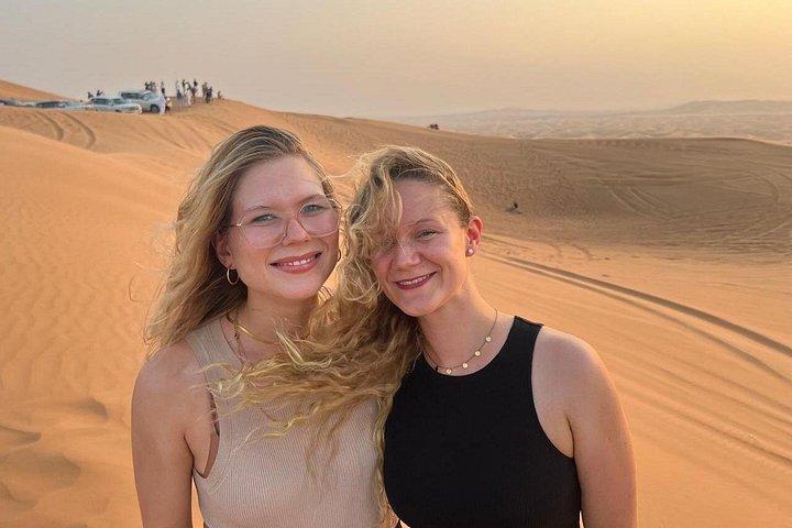 Soirée Desert Safari Dubaï coucher du soleil Soirée