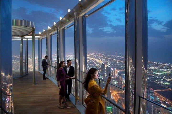 Dubaï Burj Khalifa Floor 124+125 App Visite guidée avec billet