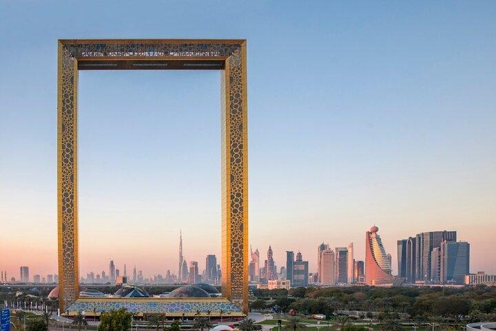 Dubaï Frame et Marina Dîner Dhow Croisière avec transferts privés