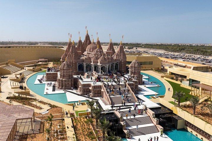 Visite privée de la Grande Mosquée et du Mandir hindou BAPS au départ de Dubaï