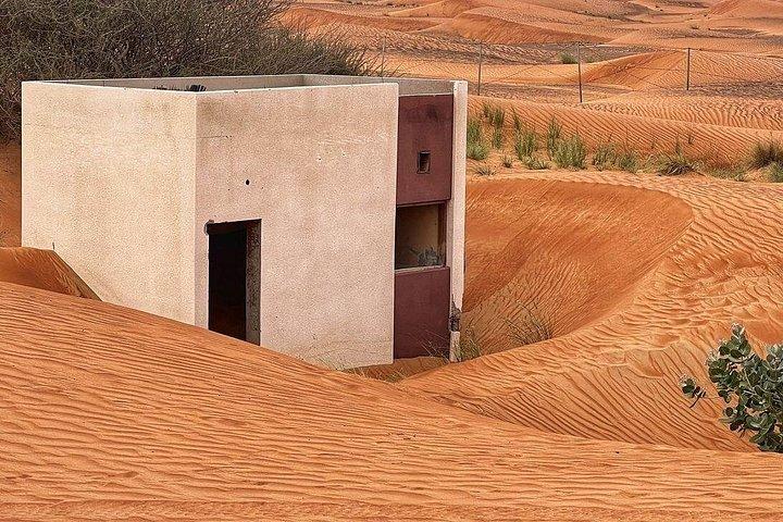 Culturel Village abandonné Coucher de soleil à Dubaï