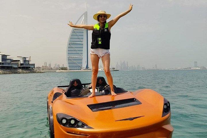 Burj Al Arab Jetcar plus Jetski + PHOTOS GRATUITES, VIDS et CAFÉ