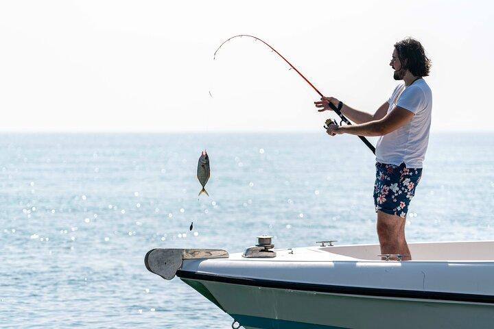 Combo pêche et île-hop privé Voyage de 5 heures