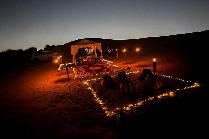 Safari dans le désert privé à Dubaï pour couples,familles et amis