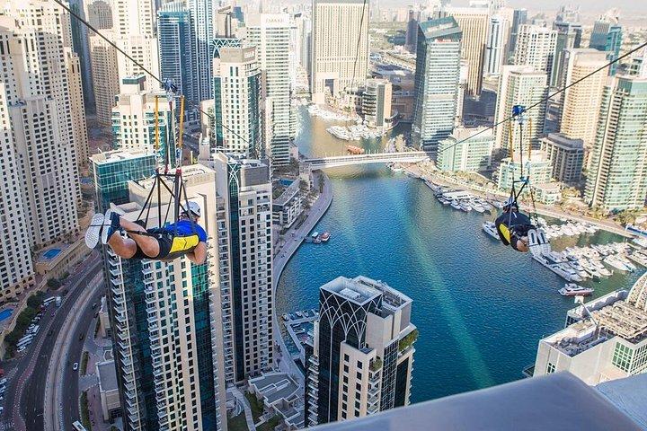 Dubaï Ziplining Adventure Experience avec photos et vidéos