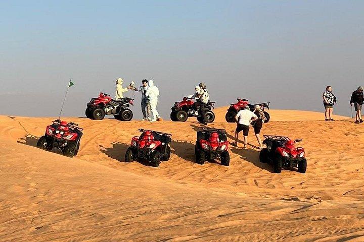 Safari dans le désert de Dubaï, Dunes Rouges, Dîner BBQ et Danse du ventre