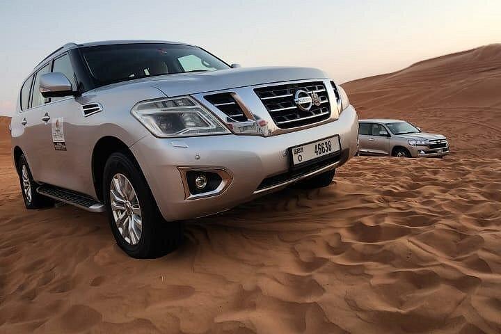 Dubaï Desert Safari 4x4 Pickup Red Dunes BBQ et Live Show
