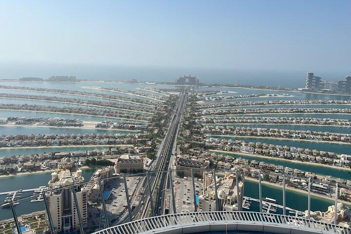 Visite de la ville de Dubaï La vue à Palm Entrance incluse