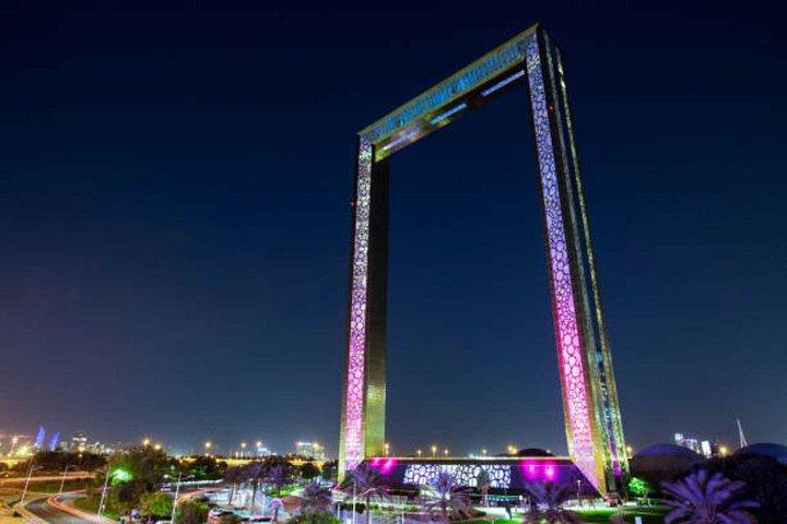 Visite de la ville d'une demi-journée avec billets Dubaï Frame uniquement