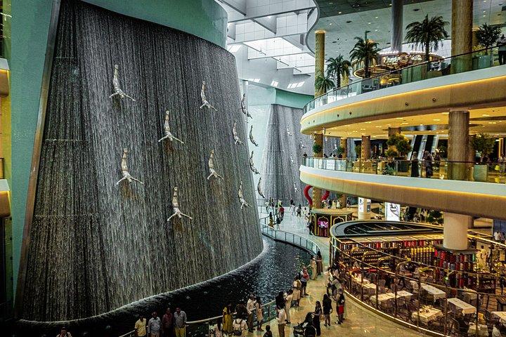Dubaï mall chutes d'eau