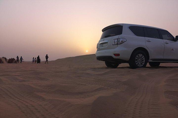 Safari dans le désert de Dubaï avec camp Premium
