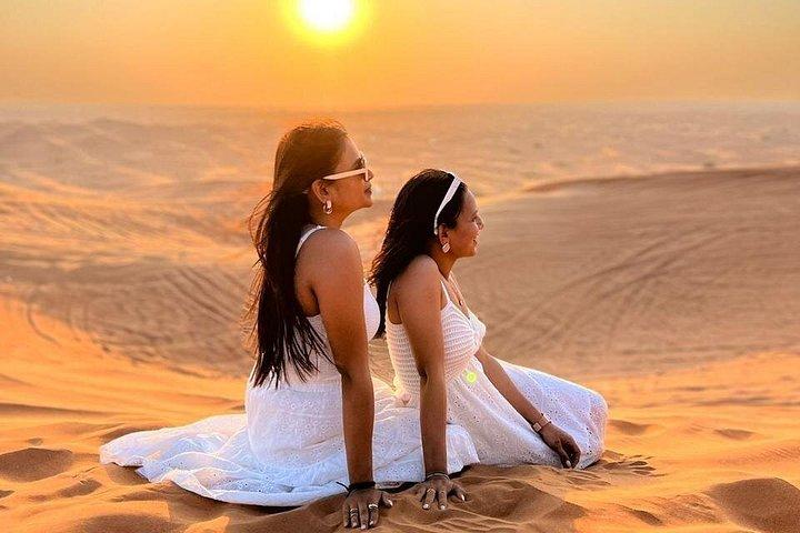 Safari du désert du matin Dubaï avec Baignade des dunes et Petit-déjeuner