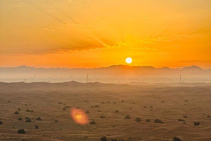 Sunrise Desert View avec VTT Quad Biking et Camel Riding