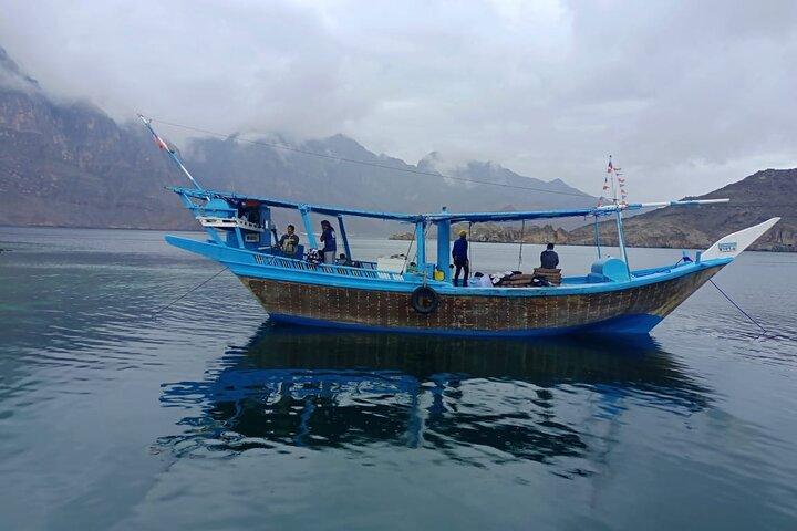 Excursion d'une journée à Musandam Khasab et croisière en boutre au départ de Ras Al Khaimah