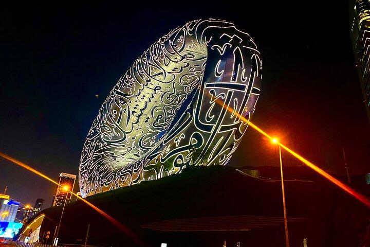 Visite nocturne de Dubaï avec spectacle de fontaines