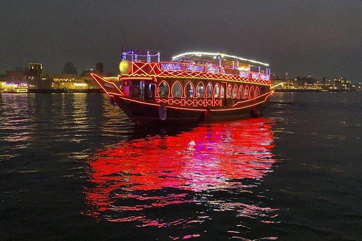 Croisière dîner à Deira Creek à Dubaï