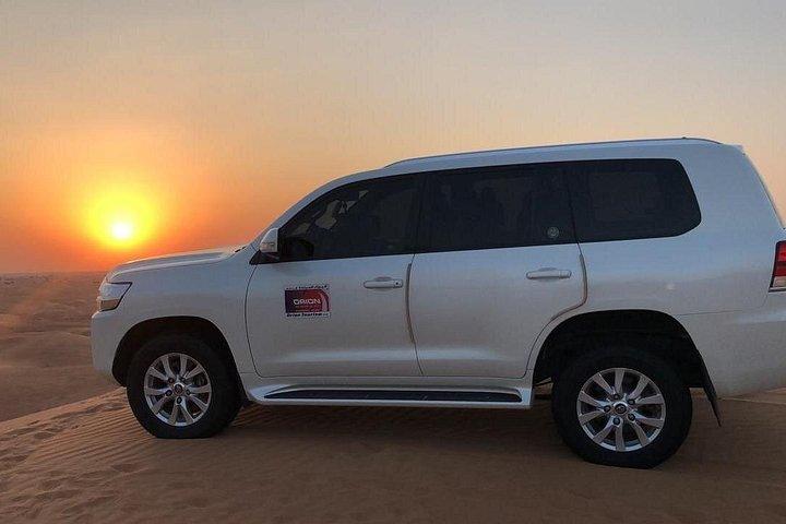 Excursion safari dans le désert au lever du soleil à Dubaï